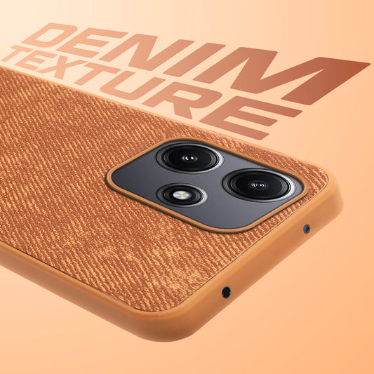 Classic Denim Finish Back Case for Redmi 12 5G