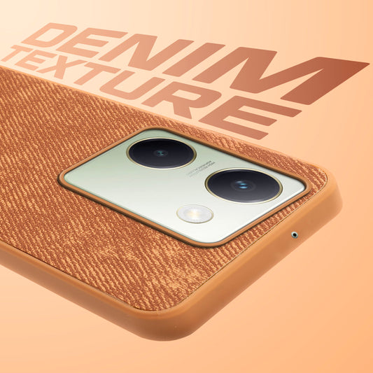Classic Denim Finish Back Case for Vivo Y200 Pro 5G