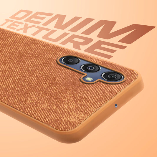 Classic Denim Finish Back Case for Samsung M34 5G
