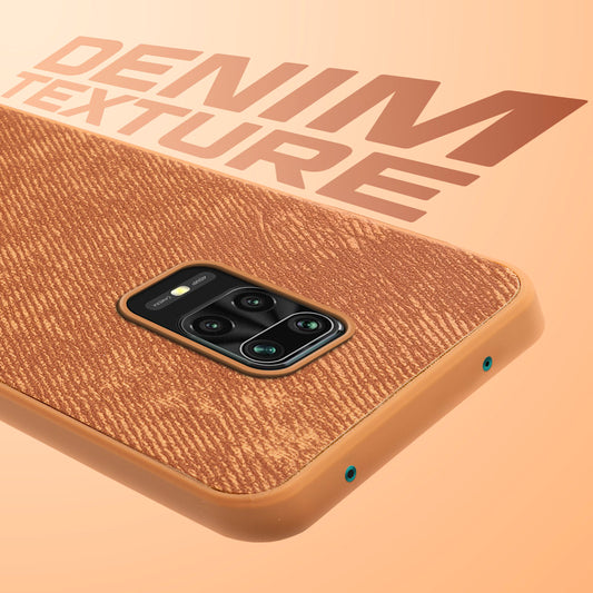 Classic Denim Finish Back Case for Redmi Note 9 Pro