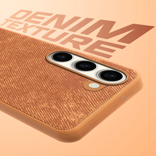 Classic Denim Finish Back Case for Samsung S23 5G with Raised Camera Edges & Micro-Fiber Lining