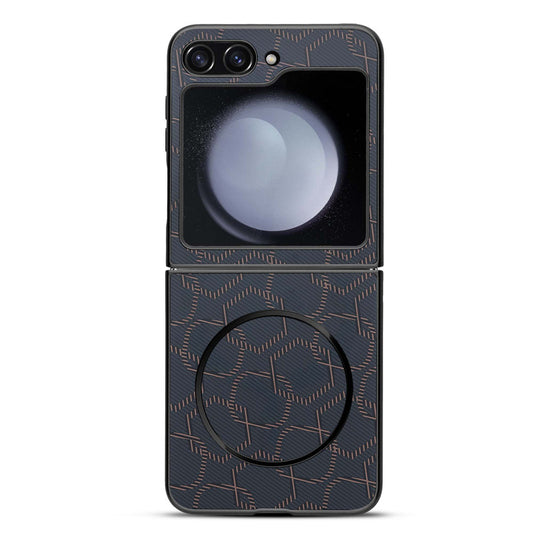 Flexible TPU Back Cover for Samsung Z Flip 5 with MagSafe Support & Unique Printed Designs