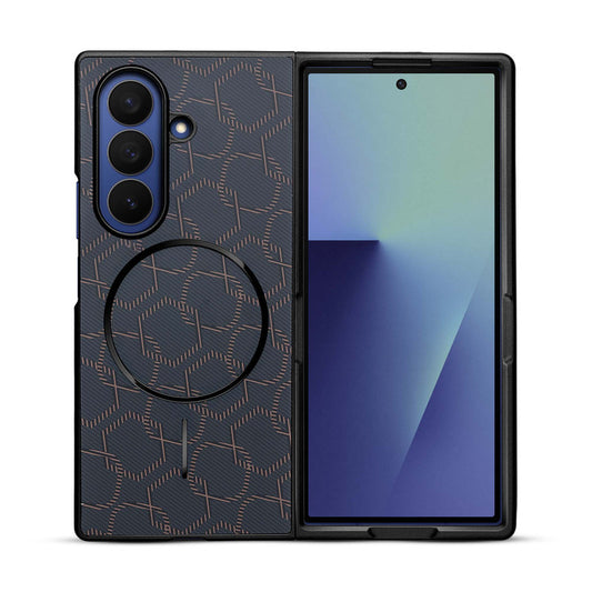 Flexible TPU Back Cover for Samsung Z Fold 7 with MagSafe Support & Unique Printed Designs