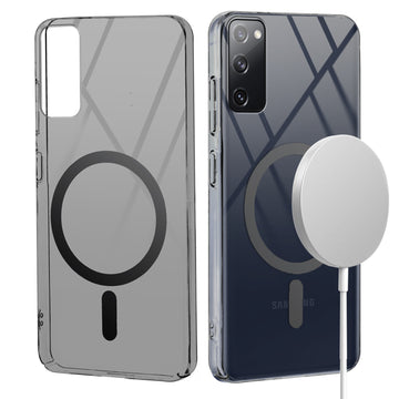 Crystal Clear Hard Back Anti-Yellowing with MagSafe Compatibility Phone Case For Samsung S20 FE 5G