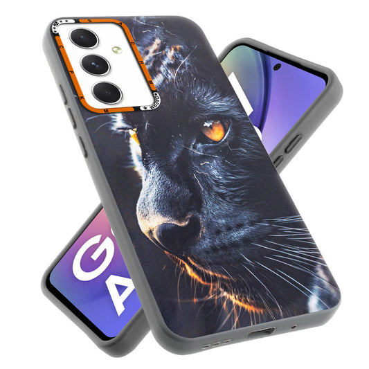 Dark Elegant Wild Creatures Printed Back Cases For Samsung A54 5G
