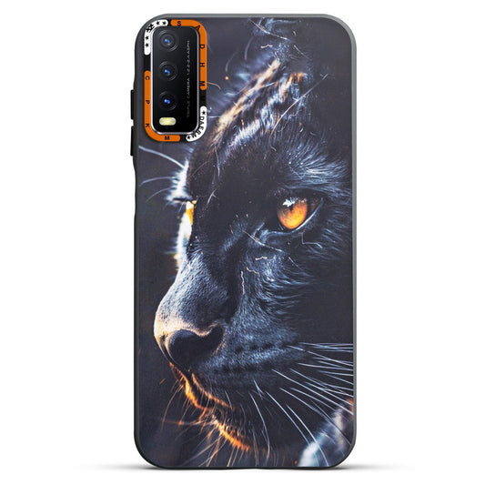 Dark Elegant Wild Creatures Printed Back Cases For Vivo Y20