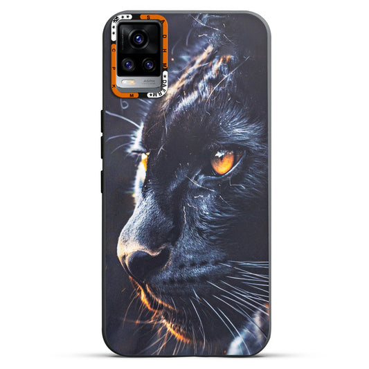 Dark Elegant Wild Creatures Printed Back Cases For Vivo V20