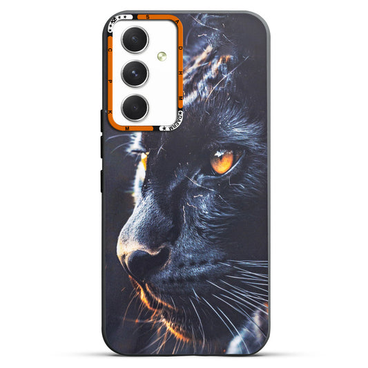 Dark Elegant Wild Creatures Printed Back Cases For Samsung A54 5G