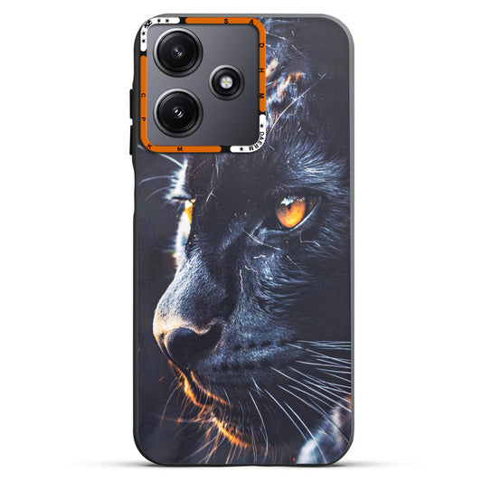 Dark Elegant Wild Creatures Printed Back Cases For Redmi 12 5G