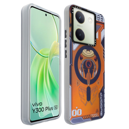 Colorful Reflective Circuit Prints Hard Back Protector Case For Vivo Y300 Plus 5G