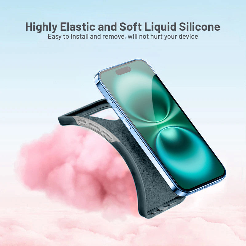 Smooth Touch Soft Silicone Back Case for Apple iPhone 16 Plus with Camera Protection for a Sleek and Stylish Look