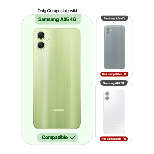 3D Puffer Pattern Silicone Back Cover for Samsung A05, Shockproof Protective Case