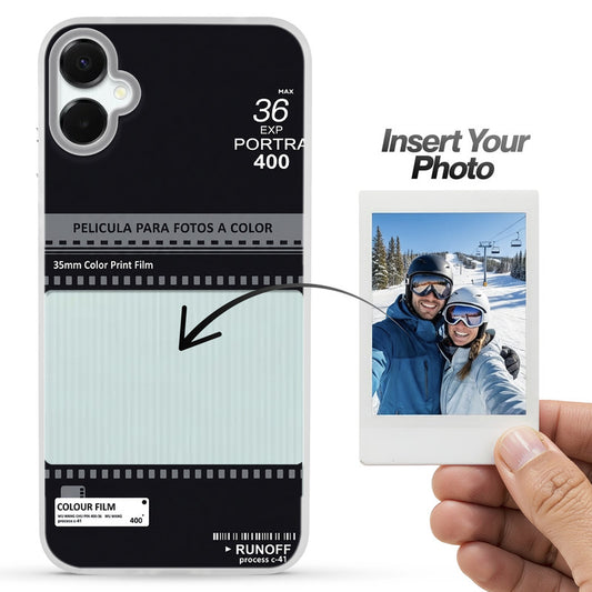 Designer Cover Case with Customizable Transparent Slot for Personalised Photos For Samsung A06 5G