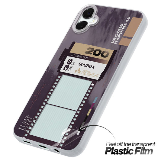 Designer Cover Case with Customizable Transparent Slot for Personalised Photos For Samsung A06 5G