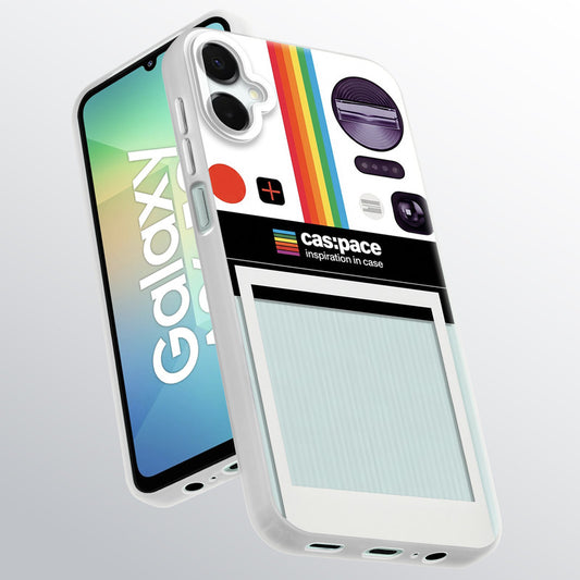 Designer Cover Case with Customizable Transparent Slot for Personalised Photos For Samsung A06 5G