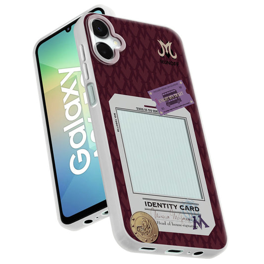 Designer Cover Case with Customizable Transparent Slot for Personalised Photos For Samsung A06 5G