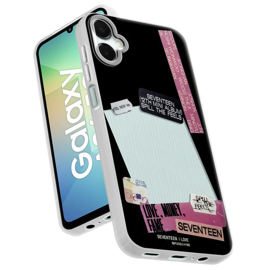 Designer Cover Case with Customizable Transparent Slot for Personalised Photos For Samsung A06 5G