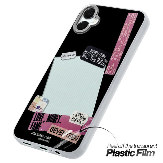 Designer Cover Case with Customizable Transparent Slot for Personalised Photos For Samsung A06 5G