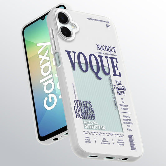 Designer Cover Case with Customizable Transparent Slot for Personalised Photos For Samsung A06 5G