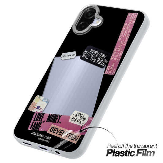 Designer Cover Case with Customizable Transparent Slot for Personalised Photos For Samsung A07 5G