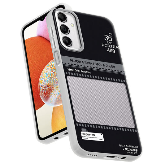 Designer Cover Case with Customizable Transparent Slot for Personalised Photos For Samsung A14 4G