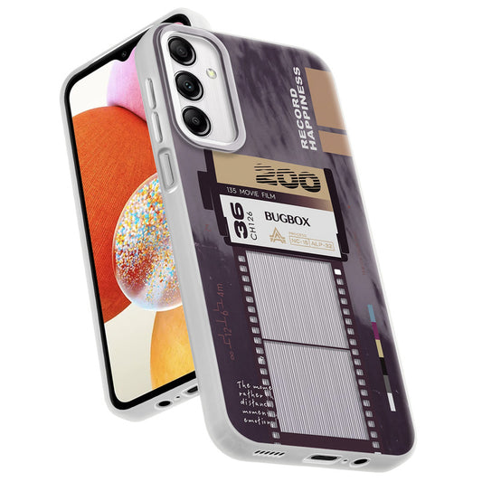 Designer Cover Case with Customizable Transparent Slot for Personalised Photos For Samsung A14 4G