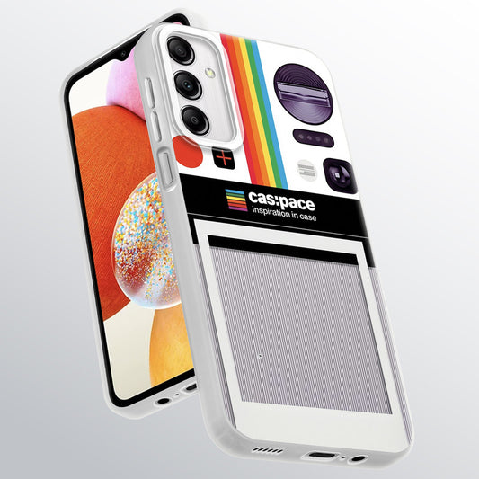 Designer Cover Case with Customizable Transparent Slot for Personalised Photos For Samsung A14 4G