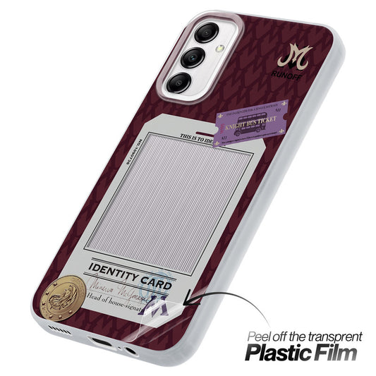 Designer Cover Case with Customizable Transparent Slot for Personalised Photos For Samsung A14 4G