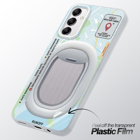 Designer Cover Case with Customizable Transparent Slot for Personalised Photos For Samsung A14 4G