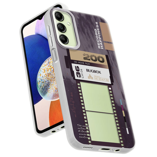 Designer Cover Case with Customizable Transparent Slot for Personalised Photos For Samsung A14 5G