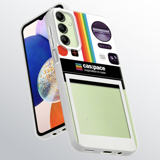 Designer Cover Case with Customizable Transparent Slot for Personalised Photos For Samsung A14 5G