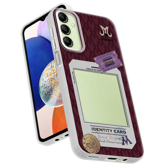 Designer Cover Case with Customizable Transparent Slot for Personalised Photos For Samsung A14 5G