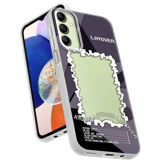 Designer Cover Case with Customizable Transparent Slot for Personalised Photos For Samsung A14 5G