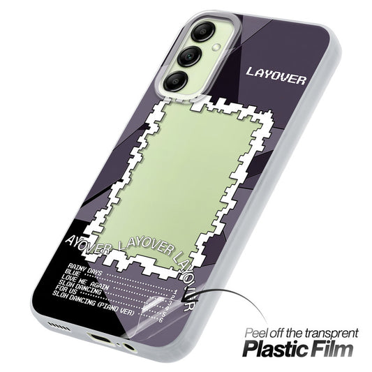 Designer Cover Case with Customizable Transparent Slot for Personalised Photos For Samsung A14 5G