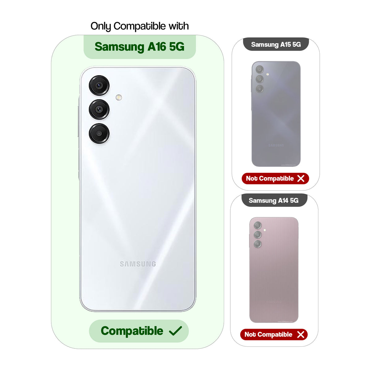 Frosted Slim Wireless Charging Support Case For Samsung A16 5G