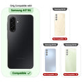 Compatibility comparison image showing Samsung A17 5G supported, while other models are not compatible.