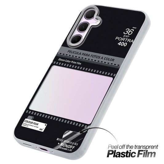 Designer Cover Case with Customizable Transparent Slot for Personalised Photos For Samsung A35 5G