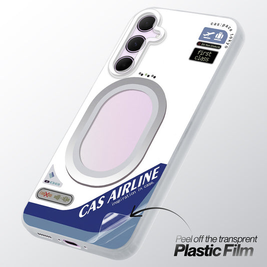 Designer Cover Case with Customizable Transparent Slot for Personalised Photos For Samsung A35 5G