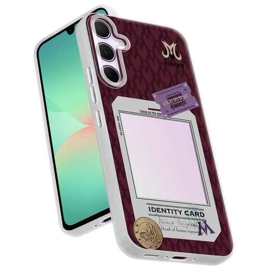 Designer Cover Case with Customizable Transparent Slot for Personalised Photos For Samsung A35 5G