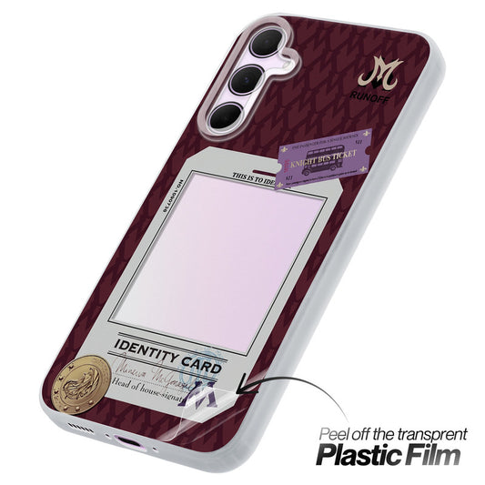 Designer Cover Case with Customizable Transparent Slot for Personalised Photos For Samsung A35 5G