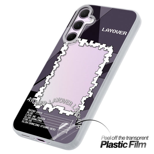 Designer Cover Case with Customizable Transparent Slot for Personalised Photos For Samsung A35 5G