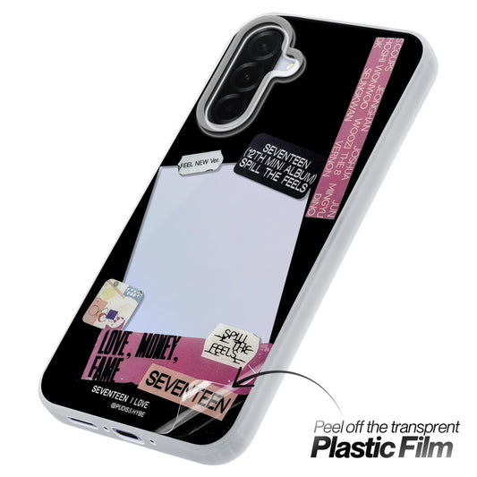 Designer Cover Case with Customizable Transparent Slot for Personalised Photos For Samsung A36 5G