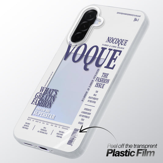 Designer Cover Case with Customizable Transparent Slot for Personalised Photos For Samsung A36 5G