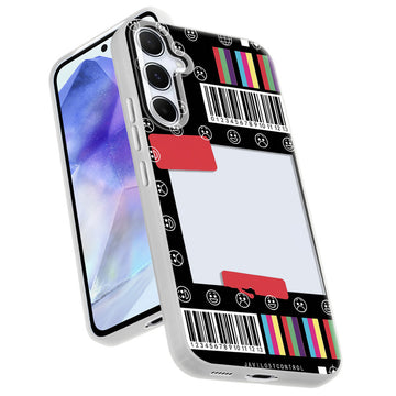 Designer Cover Case with Customizable Transparent Slot for Personalised Photos For Samsung A55 5G