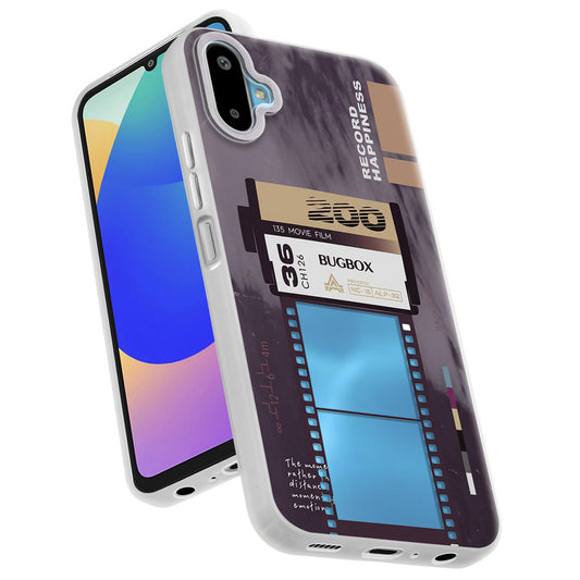 Designer Cover Case with Customizable Transparent Slot for Personalised Photos For Samsung F06 5G