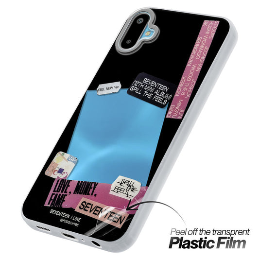 Designer Cover Case with Customizable Transparent Slot for Personalised Photos For Samsung F06 5G