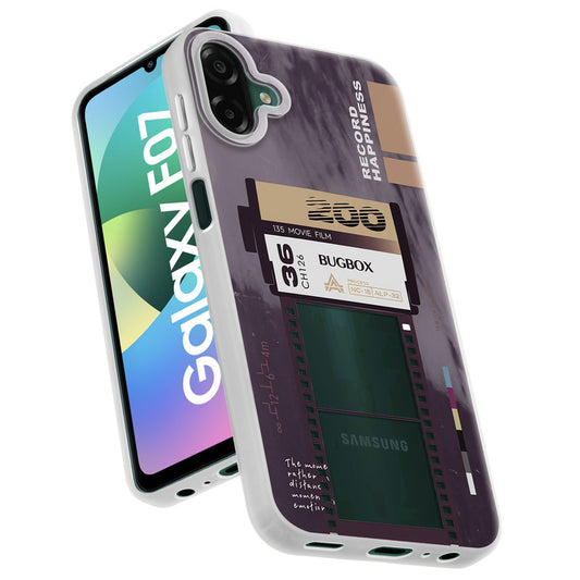 Designer Cover Case with Customizable Transparent Slot for Personalised Photos For Samsung F07