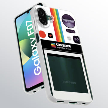Designer Cover Case with Customizable Transparent Slot for Personalised Photos For Samsung F07