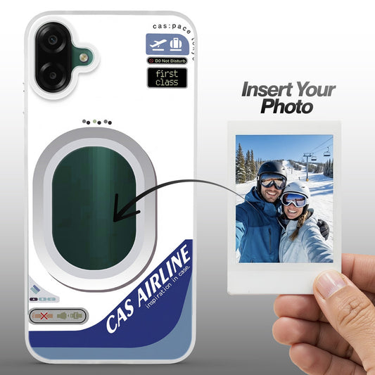 Designer Cover Case with Customizable Transparent Slot for Personalised Photos For Samsung F07