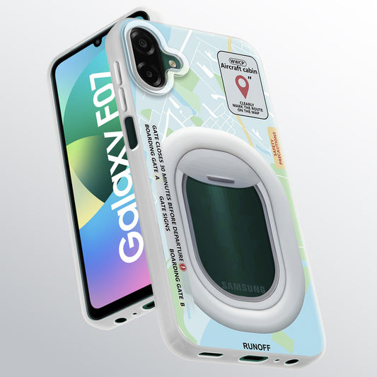 Designer Cover Case with Customizable Transparent Slot for Personalised Photos For Samsung F07